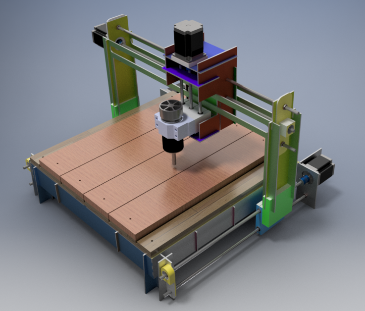 Desktop CNC Milling Machine V1