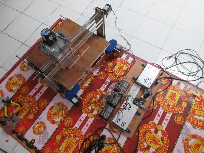 Final CNC Assembly - Side View