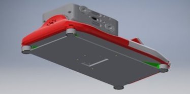 Foot sensor mount, version 1