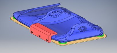Foot sensor mount, version 2